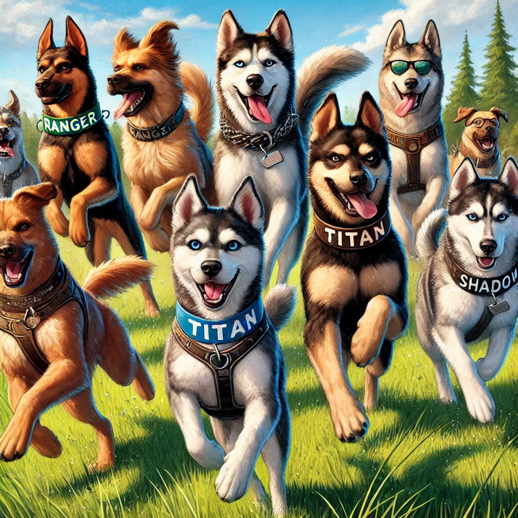 Cool Boy Dog Names