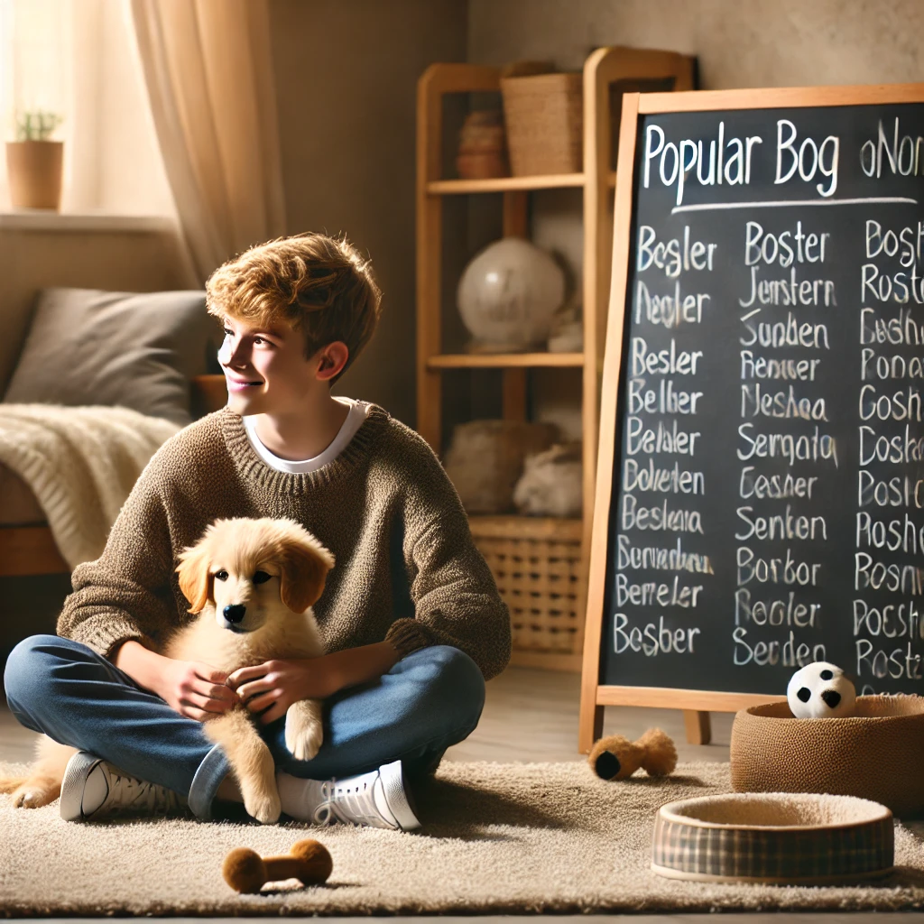Popular Boy Dog Names