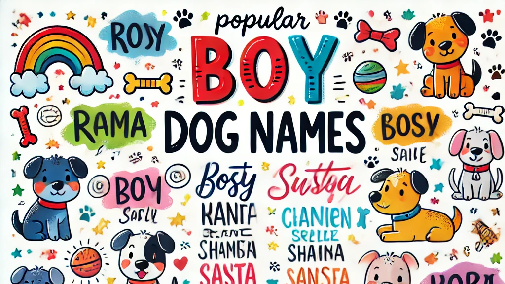 Puppy Boy Dog Names: 2024 Puppy Male Dog Names 6 Puppy Boy Dog Names