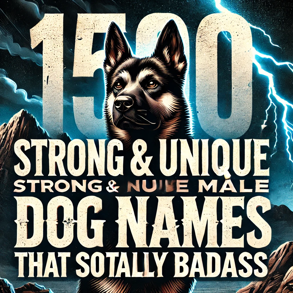 badass dog names male