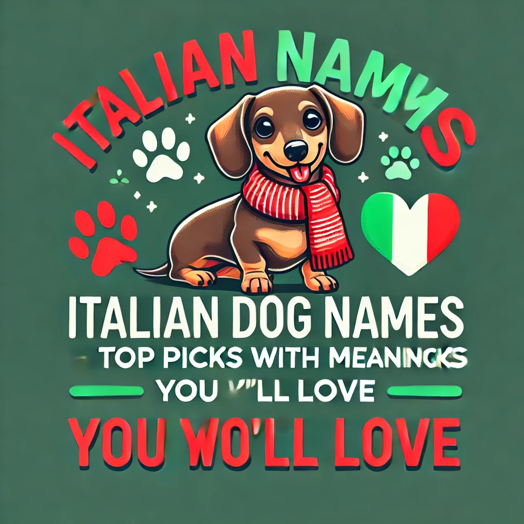 150+ Best Italian Dog Names Male Dog with Meanings 13 italian dog names male