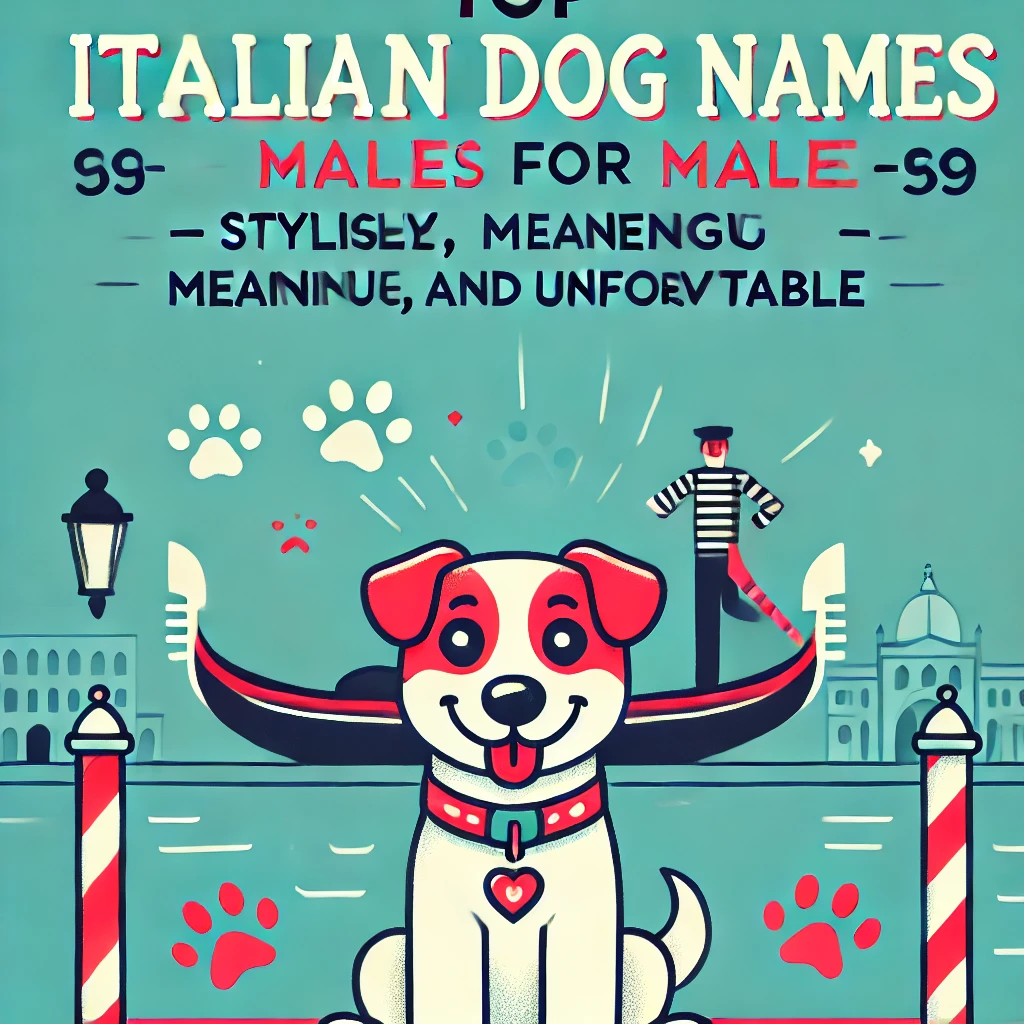 150+ Best Italian Dog Names Male Dog with Meanings 15 italian dog names male