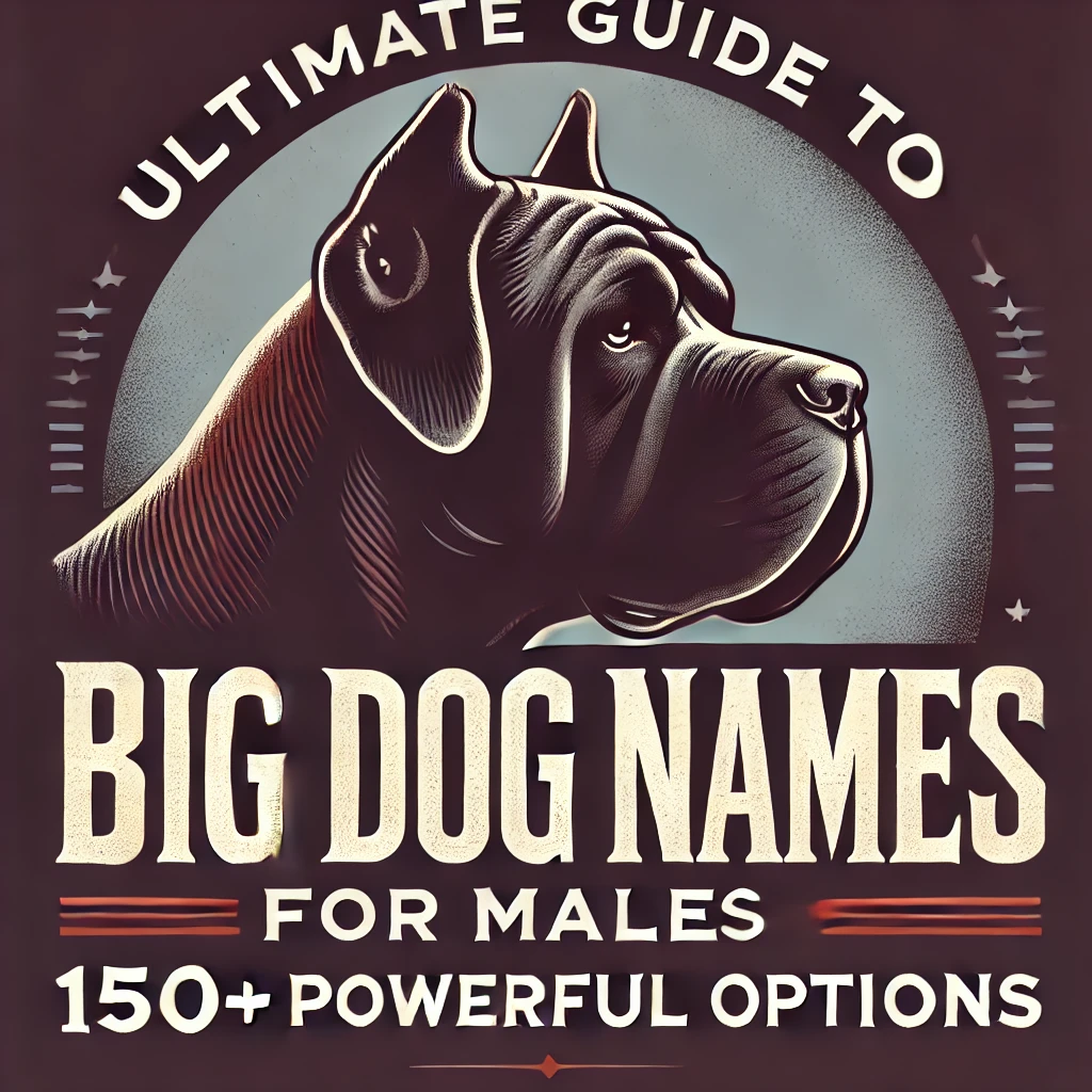 150+ Powerful Big Dog Names Male Dog with Meanings 15 big dog names male