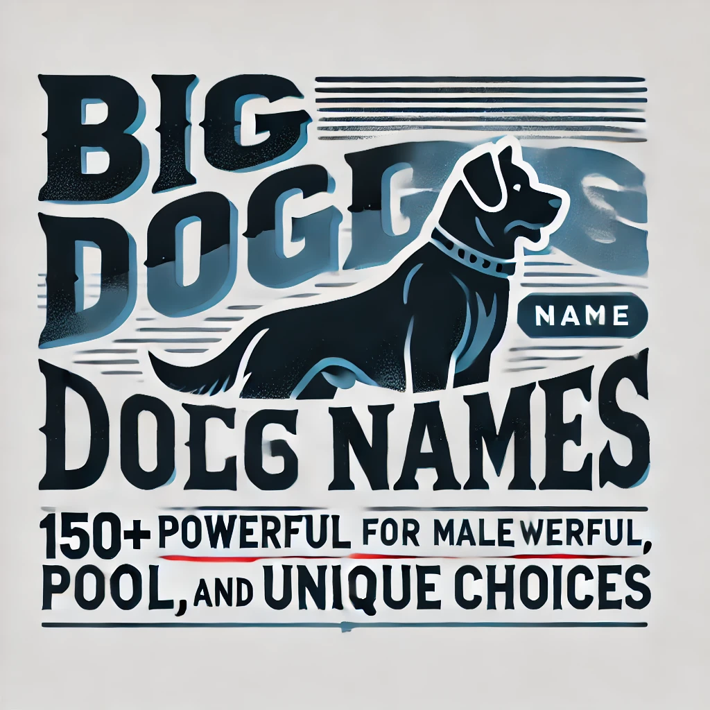 150+ Powerful Big Dog Names Male Dog with Meanings 17 big dog names male