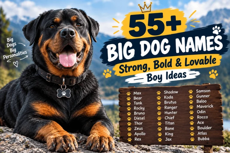 Big Dog Names
