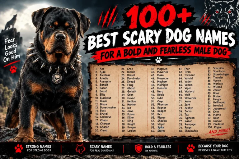 Best Scary Dog Names