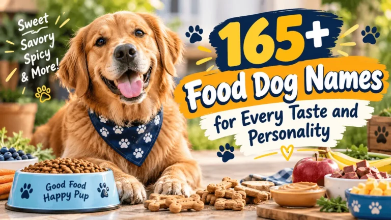 Food Dog Names