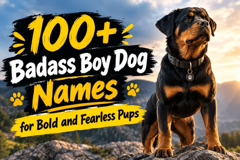 Badass Boy Dog