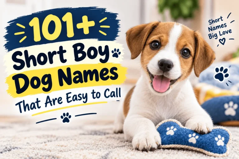 Short Boy Dog