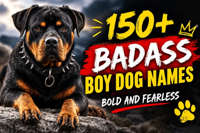Badass Boy Dog
