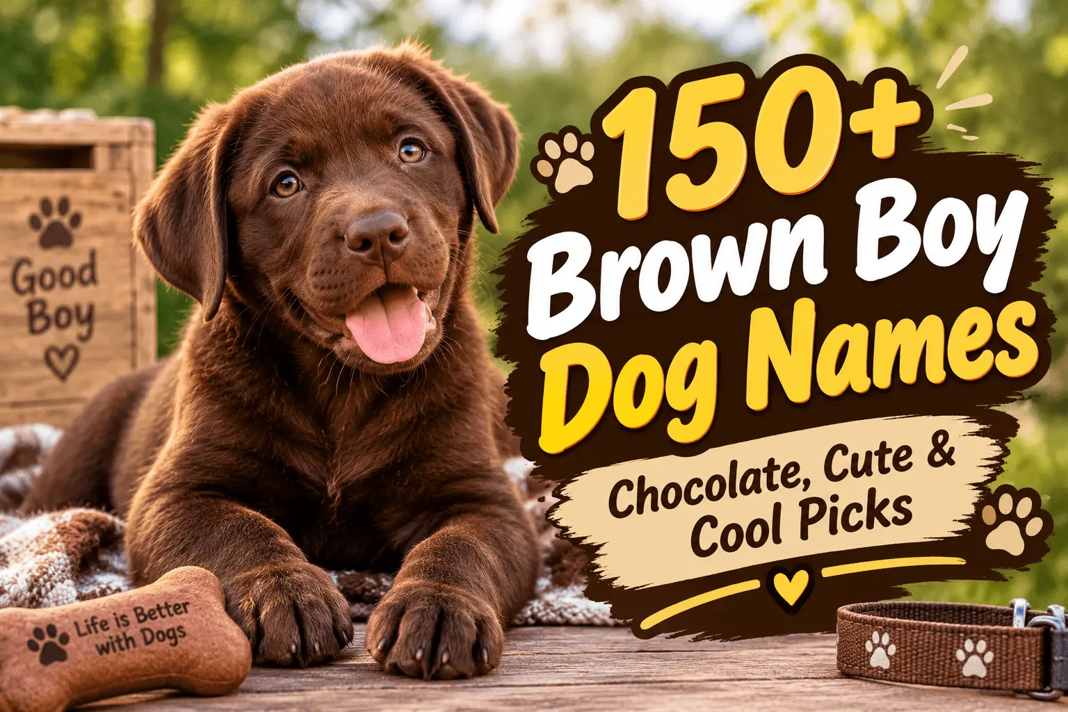 Brown Boy Dog
