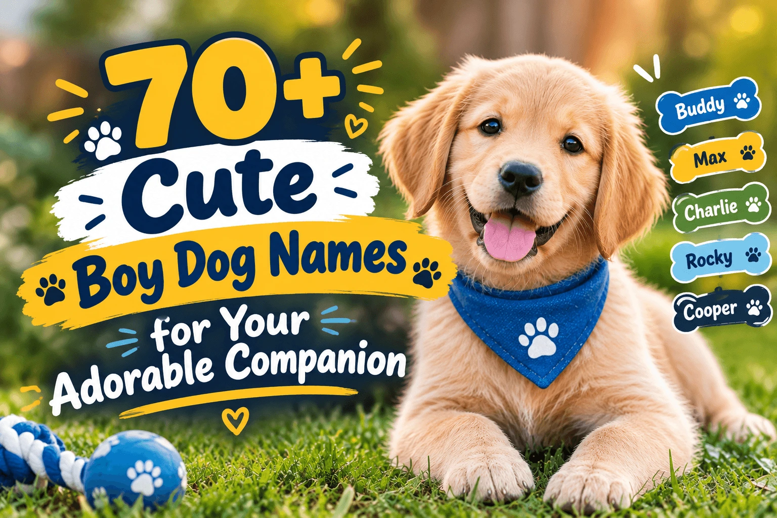 Cute Boy Dog