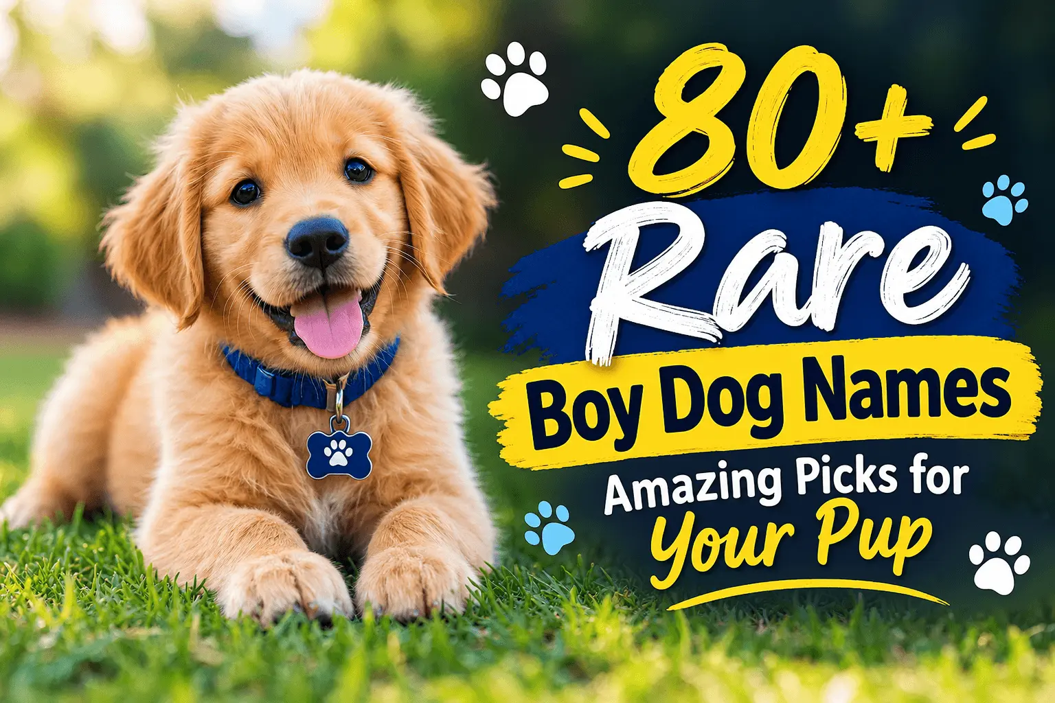 Rare Boy Dog