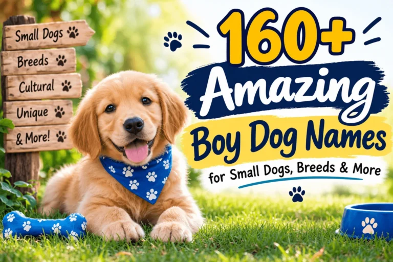 Boy Dog Names