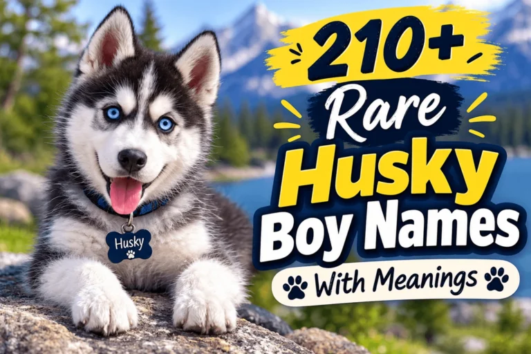 Rare Husky Boy Names