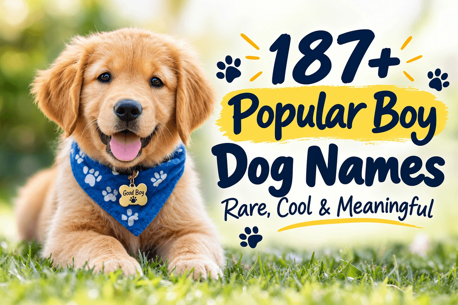 Popular Boy Dog