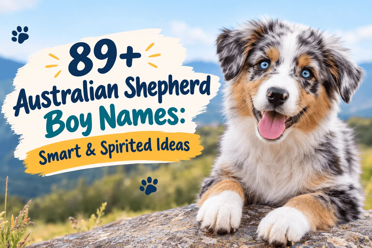 Australian Shepherd Boy