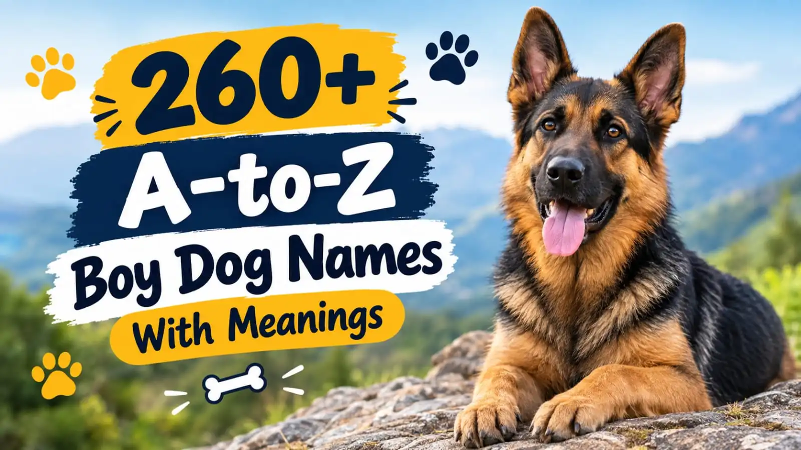 boy dog names