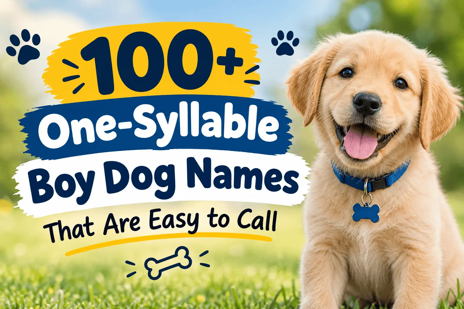 One-Syllable Boy Dog